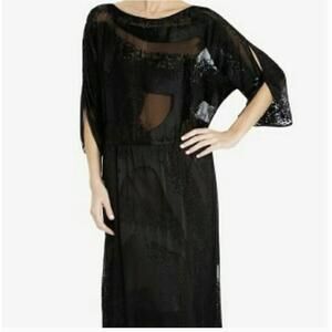 BCBG MAXAZRIA RUNWAY HAILE LONG DRESS SIZE XS